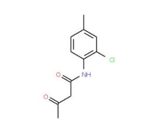 N-(2-chloro-4-methylphenyl)-3-oxobutanamide - chemical structure image