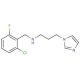 N-(2-chloro-6-fluorobenzyl)-N-[3-(1H-imidazol-1-yl)propyl]amine - chemical structure image