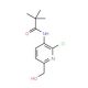 N-(2-Chloro-6-(hydroxymethyl)pyridin-3-yl)-pivalamide (CAS 1142191-92-1) - chemical structure image