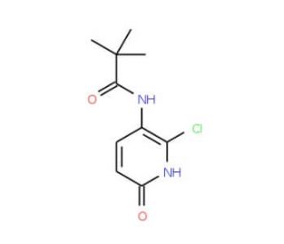 N-(2-Chloro-6-hydroxypyridin-3-yl)pivalamide - chemical structure image