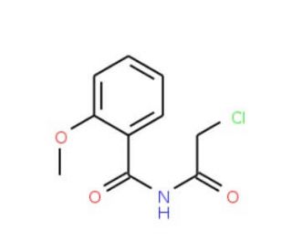 N-(2-Chloro-acetyl)-2-methoxy-benzamide - chemical structure image