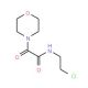 N-(2-Chloro-ethyl)-2-morpholin-4-yl-2-oxo-acetamide - chemical structure image