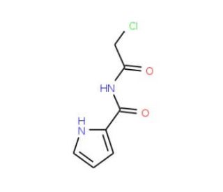 N-(2-chloroacetyl)-1H-pyrrole-2-carboxamide - chemical structure image