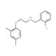N-(2-Chlorobenzyl)-2-(2,4-dimethylphenoxy)-1-ethanamine - chemical structure image