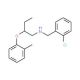 N-(2-Chlorobenzyl)-2-(2-methylphenoxy)-1-butanamine - chemical structure image