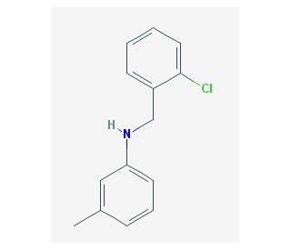N-(2-Chlorobenzyl)-3-methylaniline - chemical structure image