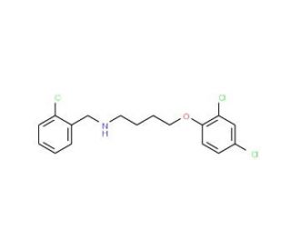 N-(2-Chlorobenzyl)-4-(2,4-dichlorophenoxy)-1-butanamine - chemical structure image