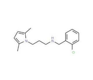 N-(2-Chlorobenzyl)-N-[3-(2,5-dimethyl-1H-pyrrol-1-yl)propyl]amine - chemical structure image