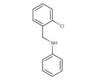 N-(2-Chlorobenzyl)-N-phenylamine - chemical structure image