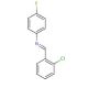 N-(2-Chlorobenzylidene)-4-fluoroaniline (CAS 75020-01-8) - chemical structure image