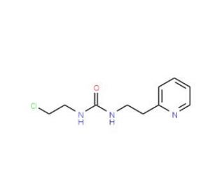 N-(2-Chloroethyl)-N&prime;-[2-(2-pyridinyl)ethyl]urea (CAS 42471-42-1) - chemical structure image