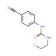 N-(2-Chloroethyl)-N′-(4-cyanophenyl)urea (CAS 13908-43-5) - chemical structure image
