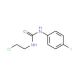 N-(2-Chloroethyl)-N′-(4-fluorophenyl)urea (CAS 13908-32-2) - chemical structure image