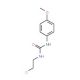 N-(2-Chloroethyl)-N′-(4-methoxyphenyl)urea (CAS 65536-40-5) - chemical structure image