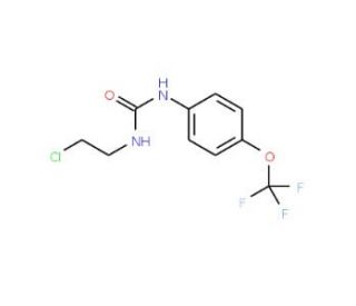 N-(2-Chloroethyl)-N&prime;-[4-(trifluoromethoxy)phenyl]-urea - chemical structure image