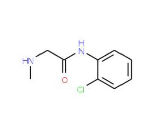 N-(2-Chlorophenyl)-2-(methylamino)acetamide - chemical structure image