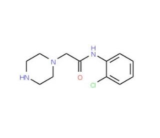 N-(2-Chlorophenyl)-2-piperazin-1-ylacetamide - chemical structure image