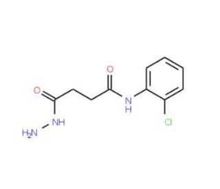 N-(2-Chlorophenyl)-4-hydrazino-4-oxobutanamide - chemical structure image