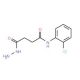 N-(2-Chlorophenyl)-4-hydrazino-4-oxobutanamide - chemical structure image