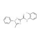 N-(2-Chlorophenyl)-5-methyl-1-phenyl-1H-1,2,4-triazole-3-carboxamide - chemical structure image