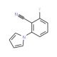 N-(2-Cyano-3-fluorophenyl)pyrrole (CAS 148901-51-3) - chemical structure image