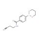 N-(2-Cyanoethyl)-4-(1,3,2-dioxaborinan-2-yl)benzamide (CAS 1073372-08-3) - chemical structure image