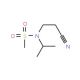N-(2-cyanoethyl)-N-(propan-2-yl)methanesulfonamide - chemical structure image