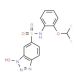 N-[2-(difluoromethoxy)phenyl]-1-hydroxy-1H-1,2,3-benzotriazole-6-sulfonamide - chemical structure image