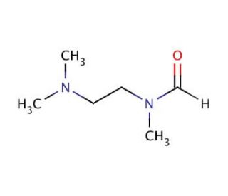 N-(2-Dimethylaminoethyl)-N-methylformamide (CAS 105669-53-2) - chemical structure image