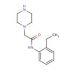 N-(2-ethylphenyl)-2-piperazin-1-ylacetamide - chemical structure image