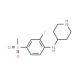 N-[2-Fluoro-4-(methylsulphonyl)phenyl]piperidin-4-amine - chemical structure image