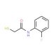 N-(2-fluorophenyl)-2-mercaptoacetamide - chemical structure image