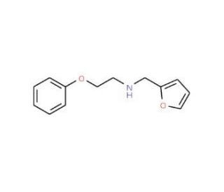 N-(2-Furylmethyl)-2-phenoxy-1-ethanamine - chemical structure image