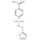 N-(2-furylmethyl)-4-[(1R)-1-hydroxyethyl]benzenesulfonamide - chemical structure image
