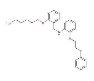 N-[2-(Hexyloxy)benzyl]-2-(3-phenylpropoxy)aniline - chemical structure image