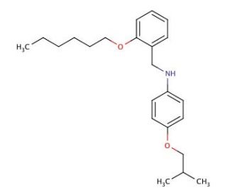N-[2-(Hexyloxy)benzyl]-4-isobutoxyaniline - chemical structure image