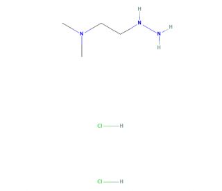 N-(2-hydrazinoethyl)-N,N-dimethylamine dihydrochloride (CAS 57659-80-0) - chemical structure image
