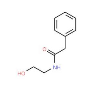 N-(2-Hydroxyethyl)-2-phenylacetamide (CAS 6269-99-4) - chemical structure image