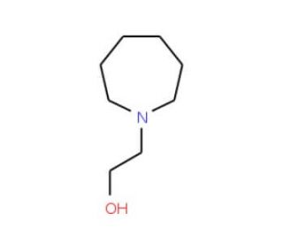 N-(2-Hydroxyethyl)hexamethyleneimine (CAS 20603-00-3) - chemical structure image