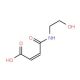 N-(2-Hydroxyethyl)maleamic Acid - chemical structure image