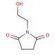 N-(2-Hydroxyethyl)succinimide 的分子结构, CAS编号: 18190-44-8 N-(2-Hydroxyethyl)succinimide (CAS 18190-44-8) - chemical structure image