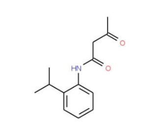 N-(2-isopropylphenyl)-3-oxobutanamide - chemical structure image