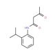 N-(2-isopropylphenyl)-3-oxobutanamide - chemical structure image