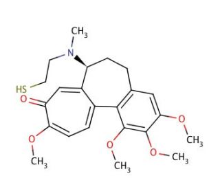 N-(2-Mercaptoethyl) Demecolcine (CAS 1217746-74-1) - chemical structure image