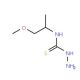 N-(2-methoxy-1-methylethyl)hydrazinecarbothioamide - chemical structure image