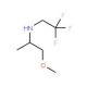 N-(2-methoxy-1-methylethyl)-N-(2,2,2-trifluoroethyl)amine - chemical structure image