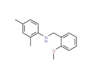 N-(2-Methoxybenzyl)-2,4-dimethylaniline - chemical structure image