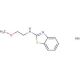 N-(2-methoxyethyl)-1,3-benzothiazol-2-amine hydrobromide - chemical structure image