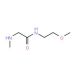 N-(2-methoxyethyl)-2-(methylamino)acetamide - chemical structure image