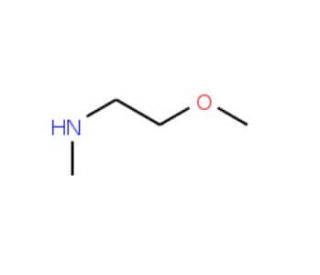 N-(2-Methoxyethyl)methylamine (CAS 38256-93-8) - chemical structure image